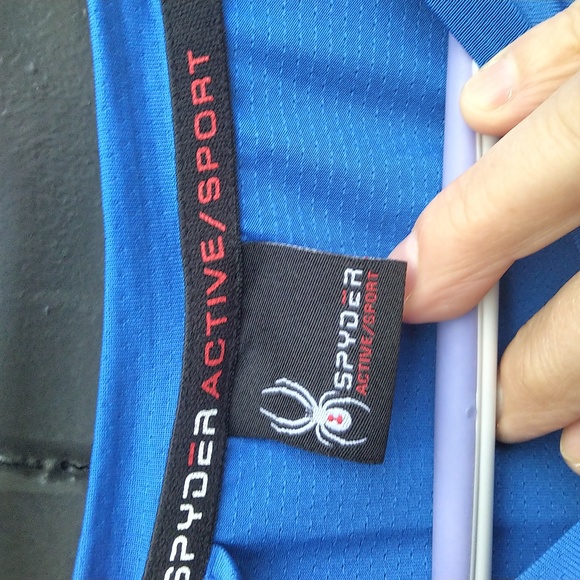 Spyder active sport wear Dry-Fit t-shirt - Picture 3 of 3